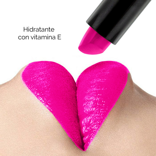 Labial Satinado Ivy Con Colageno Y Vitamina E Viva Diva