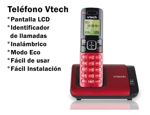 Teléfono Fijo Vtech 500 Negro