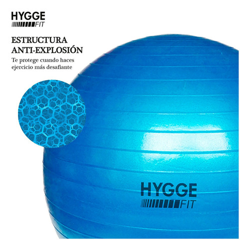 Pelota Esferodinamia 55 Cm Gimnasia Yoga Rehabilitacion