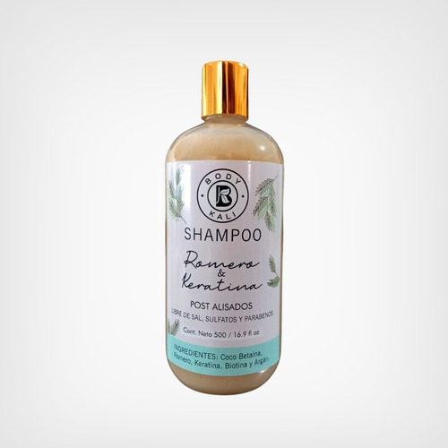 Shampoo Post-tratamiento Romero & Keratina