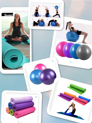 Prlotas Pilates 65 Cm + Colchoneta 6 Mm Promocion