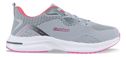 Tenis Pulmi Gris-cor Para Mujer Croydon