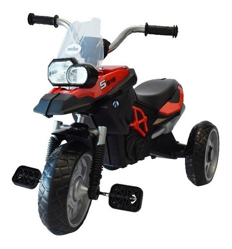Moto Triciclo Para Niño Color Rojo Macilux