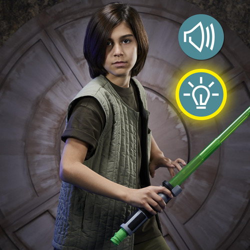 Sable Láser Toy Star Wars Forge Yoda Green Para Niños De 4 A