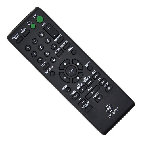 Mando a distancia para DVD Sony W7409 Vc8087
