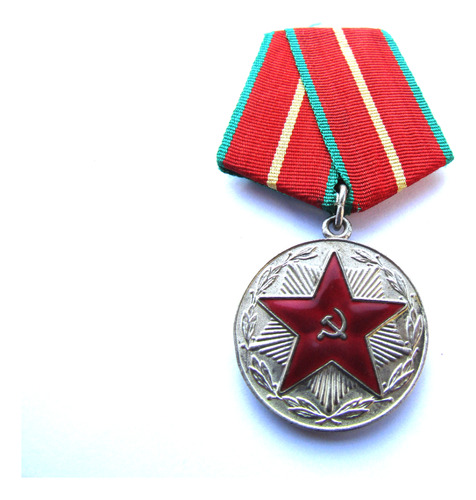 Medalla Militar Soviética 20 Años Excelente Servicio Orignal