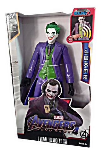 Figuras Articulada Joker Guason Batman Con Sonido Avengers
