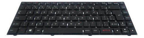 Teclado Para Notebook Positivo Motion C4500a Abnt2