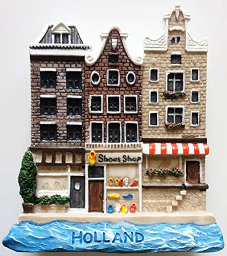 Refrigerador 3d Holland Houses Holland Resin Thai Mag