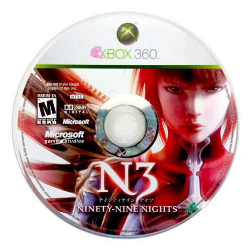 N3 Ninety Nine Nights Xbox 360 En Español (Reacondicionado)
