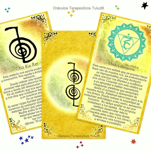 Oráculo Reiki - Tuluz ( Instructivo + 22 Cartas )