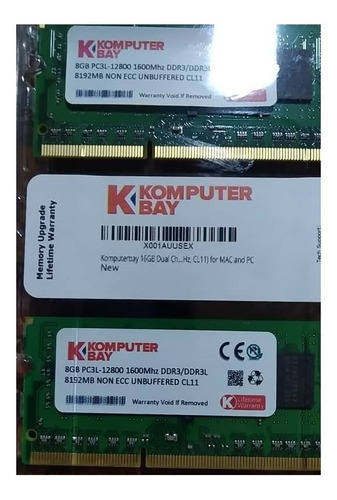 Memoria Ram Ddr3 8g 12800/1600 Laptop Laptop Sk Hynix 