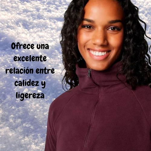 Buzo Columbia Glacial Iv Micropolar Mujer Trekking Térmico