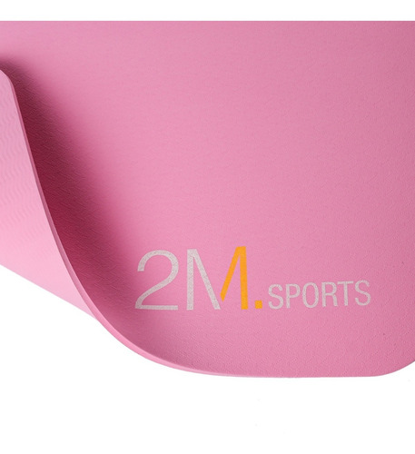 Imagen 4 de 9 de Mat Colchoneta Yoga Tpe 6mm Enrrollable Pilates Gym