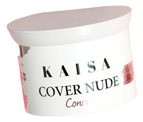 Gel Kaisa 30g Capsula Alongamento Unha Revestimento Superior Cor Cover Nude