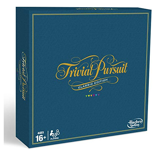 Juego Trivial Pursuit De Hasbro Gaming: Edición Clásica