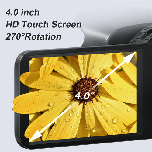 4k Cámara Ultra Hd Videocámaras 64mp Wifi App Cámara
