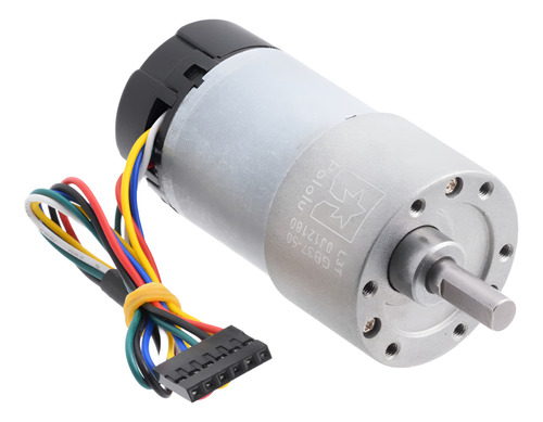 Motorreductor 37dx70l Mm Hp 12v 50:1 Encoder 64 Cpr Pololu