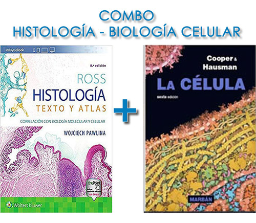 Combo Ross Histologia Y Cooper La Celula Promo...!!!