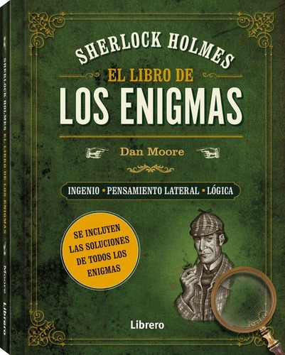 Imagen 1 de 1 de Libro Sherlock Holmes. El Libro De Los Enigmas