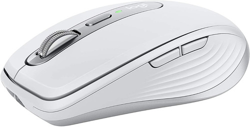 Mouse inalámbrico recargable Logitech Master Series MX Anywhere 3 gris pálido