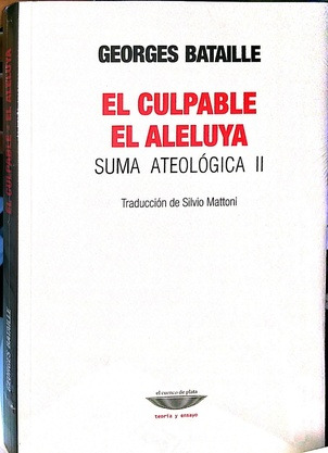 Culpable   El/el Aleluya -consultá_stock_antes_de_comprar