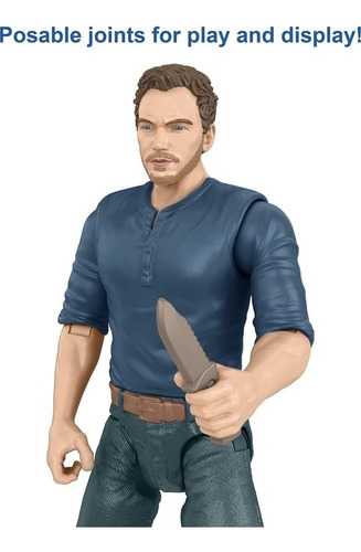 Jurassic World Dominion Owen Y Velociraptor Beta @@ (Usado)