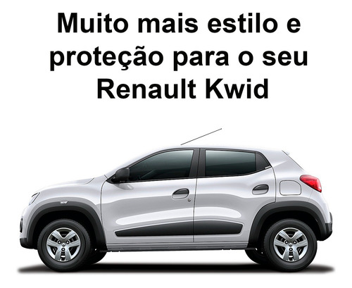Friso Lateral Kwid 2017 2018 2019 2020 2021 2022 2023 2024
