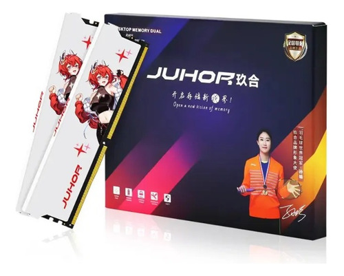 Memória Ddr4 Juhor Stardance 2x16gb 3200