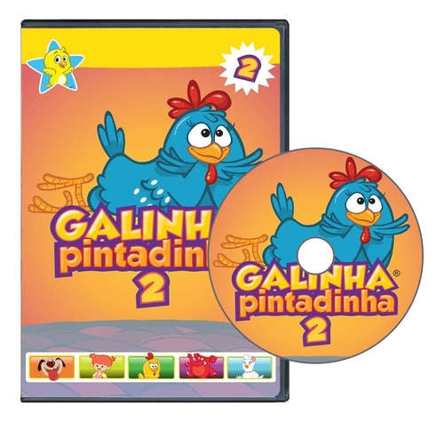 Dvd Galinha Pintadinha Volume 2