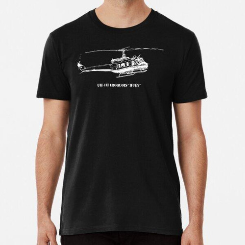 Remera Helicóptero Uh-1h Huey Algodon Premium