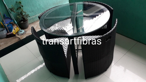 Imagem 5 de 8 de Mesa Pizza De Fibra Sintetica