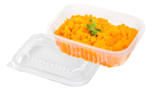 Bandeja Plastica Descartable 102 C/tapa X 100un Fabrica