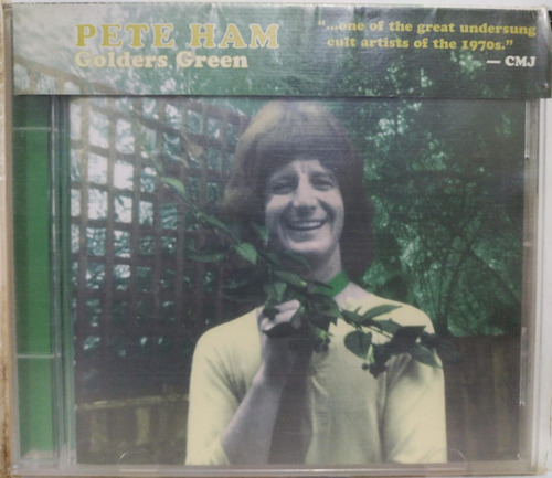 Pete Ham  Golders Green Cd Made In Usa 1999