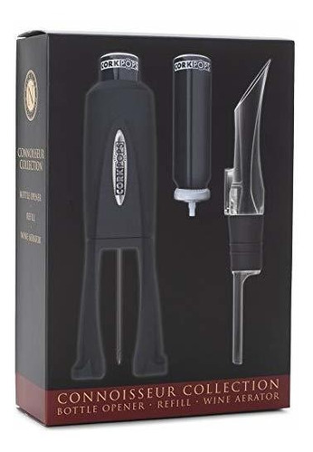 Destapador Cerv Cork Pops Connoisseur Collection Aireador Vi