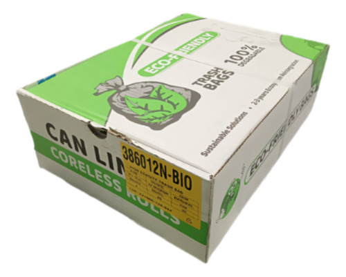 Bolsa Natural P/basura Can Liners 38 X 60 PuLG C/200 Piezas