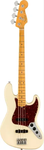 comprar Baixo jazz baixo Fender American Professional Jazz Bass 4 cordas olímpicas brancas com acabamento barnizado