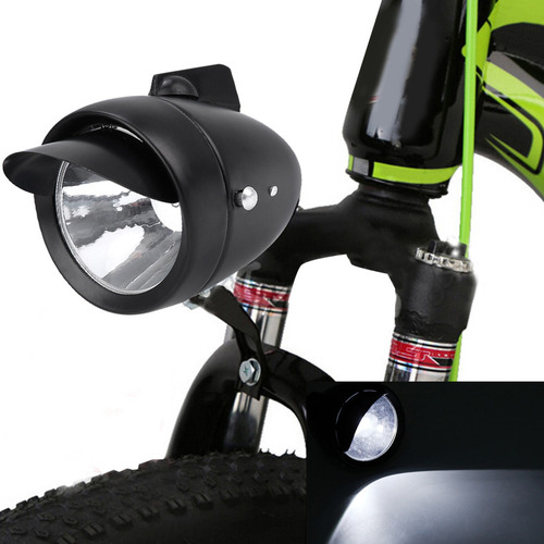 Lámpara Led Super Light Retro Front Vintage Para Bicicleta