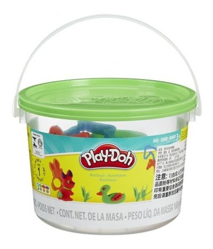 Play Doh Set Herramientas Mini Cubeta Set Animales