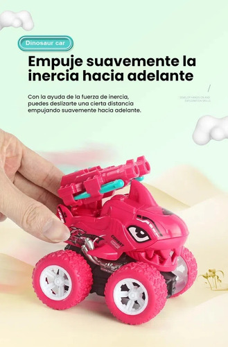 Coche De Juguete De Eyección Inercial For Niños, De Doble