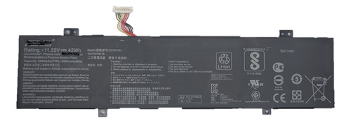 Batería C31n1733 Para Laptop Asus 11.55v 42wh 3550mah