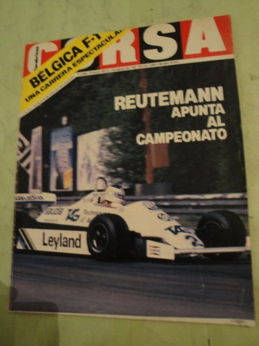 Corsa 781 Reutemann Traverso Rally March 793 Rosso Mansilla