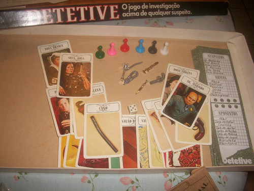 Imagem 2 de 6 de Jogo Detetive Antigo Completo Anos 90,otimo Estado...