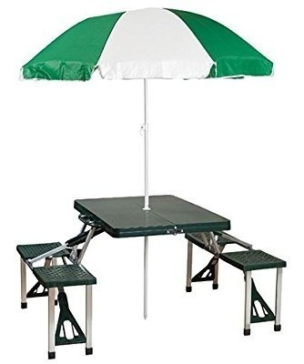Sombrilla De Lona Para Campo, Playa O Jardin De 2x2.50