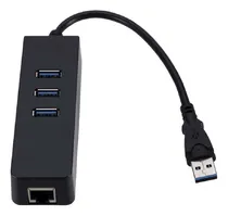 Comprar Adaptador Usb3.0 Gigabit Ethernet 3 Usb A Rj45 Lan Netw