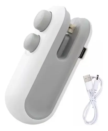 Mini Seladora Embalagem Plastico Alimento Portatil