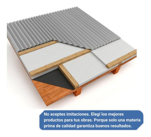 Telgopor Aislante Térmico 1x1 20mm 30 Kg Pack 5 Uni