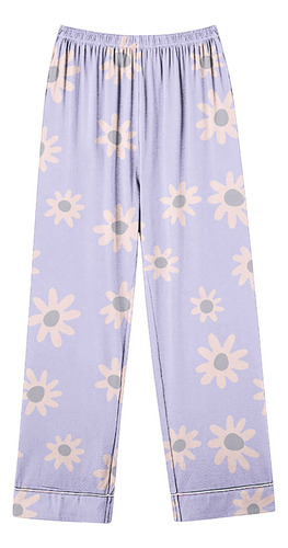 Conjunto De Pijama O Para Mujer Y Pantalones Largos De Manga