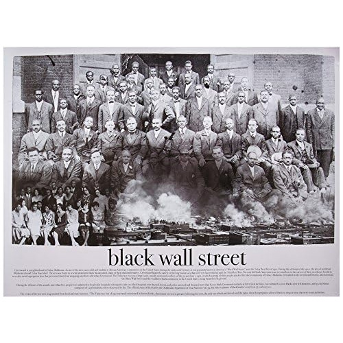 Póster De  Black Wall Street , 24x18 Pulgadas