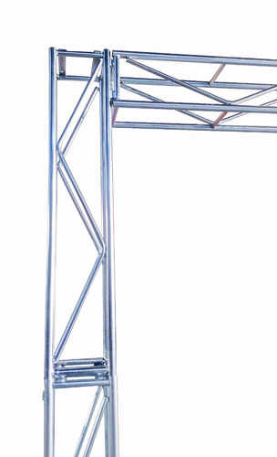 Imagem 5 de 5 de Treliças Kit Trave Box Truss Q20 Aço 2.50x3m. Stfer